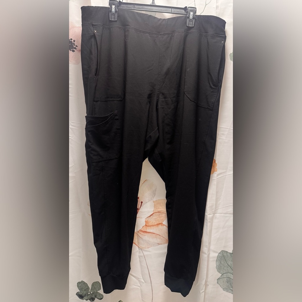 Source Unknown Black scrub Pants